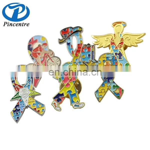Wholesale Pink Ribbon Breast Cancer Awareness Brooch Pin photo-5