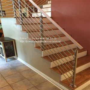 Stainless Steel Rod Balustrade Horizontal Solid Rod Bar Railing