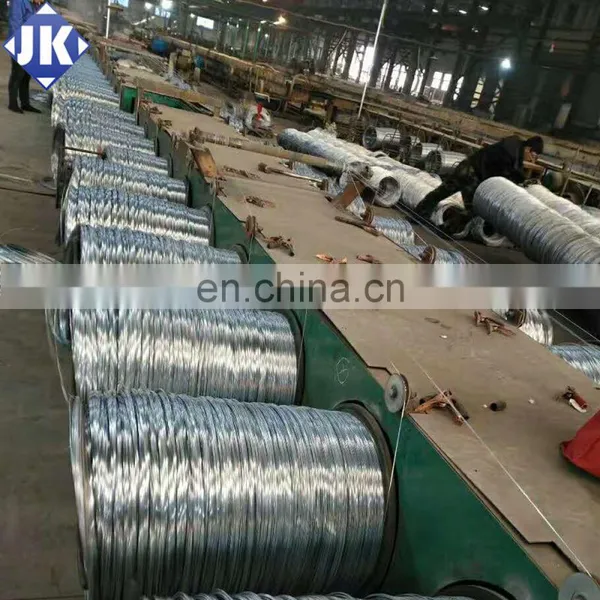 Com Chinese Supplier Tangshan Jikuang Steel Products Hot Dipped Electrical Galvanize Steel Wire BWG 8-22 Dia 0.7mm-4.0mm photo-3