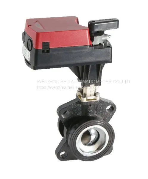 Digital Optional(0-10V) HLF Series Air Damper Actuator Used in Building Automatic Control System Matched With Brass Ball Valve Butterfly Valve