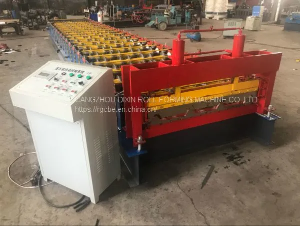 Trapezoid Profile Iron Roll Forming Machine/ Aluminum Panel Trapezoidal Roll Forming Machine photo-5