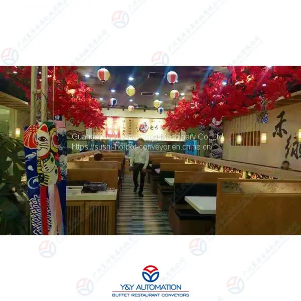 Rotary Sushi Conveyor Belt System With Intelligent Food Delivery System photo-4