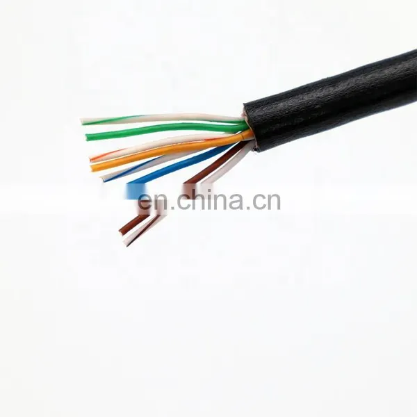 CAT5e Cat6 Network Cable Self Support 4 Pairs UTP FTP Cat5E LAN Cables With Messenger for Network photo-4