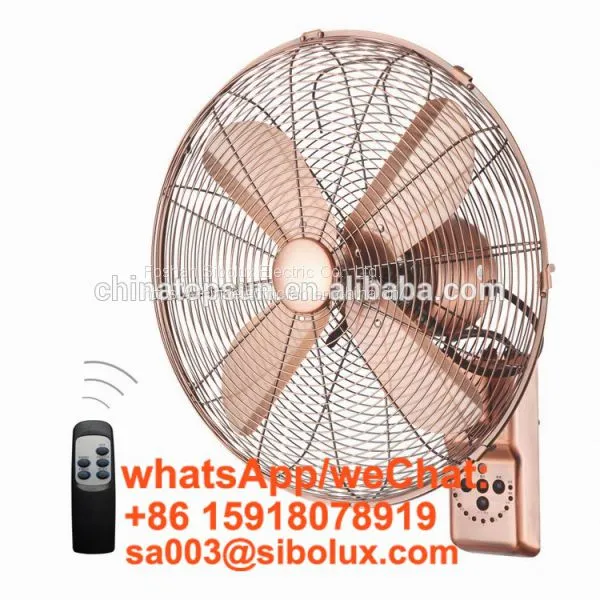 18 Inch Deluex Metal Vintage Wall Fan photo-4