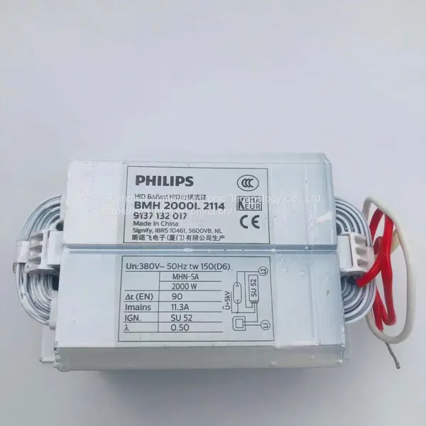 BMH 2000L 2114 Philips HID Metal Halide Lamp Magnetic Ballast photo-2