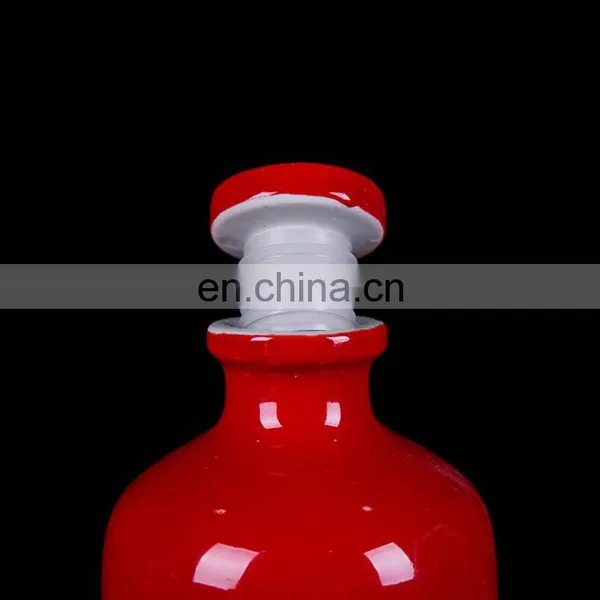 Jingdezhen Weian 500ml Six Colors Raw Stock Bottle Ceramic Wine Bottles photo-2