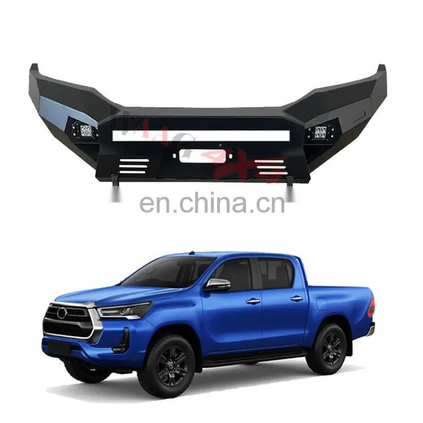 Professional Manufacturer Wholesale Top Quality Front Bumper Off-road Pickup Bumper For Hilux Revo