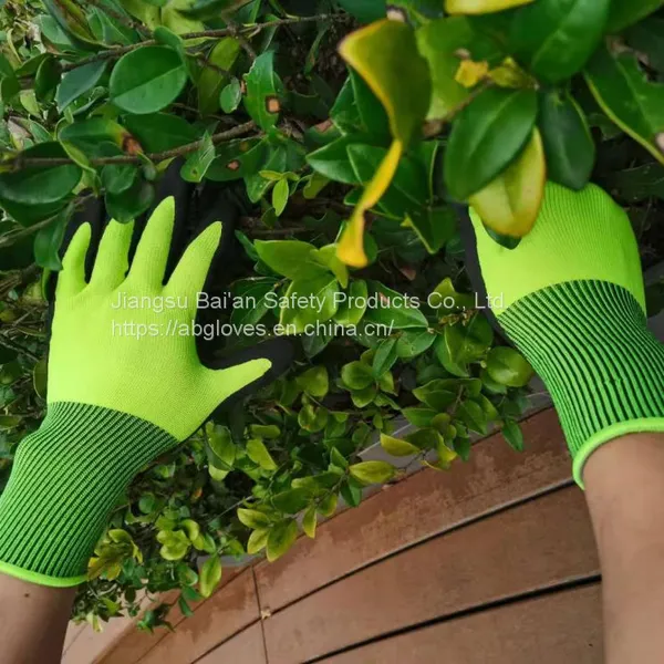 Micro Foam Nitrile Coated Max Flex Automotive Safety Work Glove photo-2