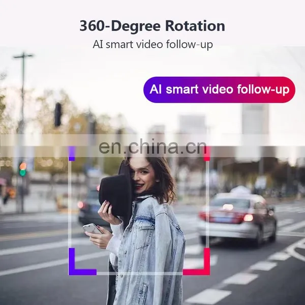 AI Humanoid Auto Face Tracking HD 2K Webcam 1080P With Microphone Rotatable for Video Calling USB Camera Webcam photo-4