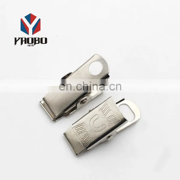 Fashion High Quality Metal Badge ID Bulldog Clip photo-3