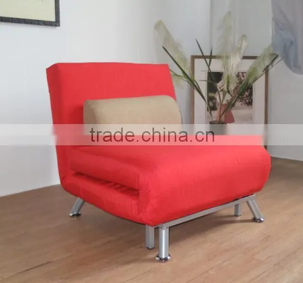 Hot Selling Metal Structure Soft Seater Sofa Chair Bed Furniture photo-2