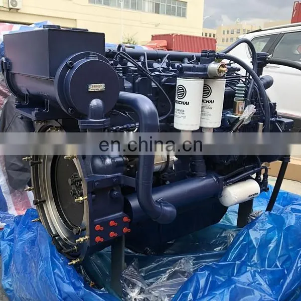 185hp 2100rpm 4 Stroke Weichai WP6C185-21 Diesel Engine Commonly Used for Marine Boat photo-2