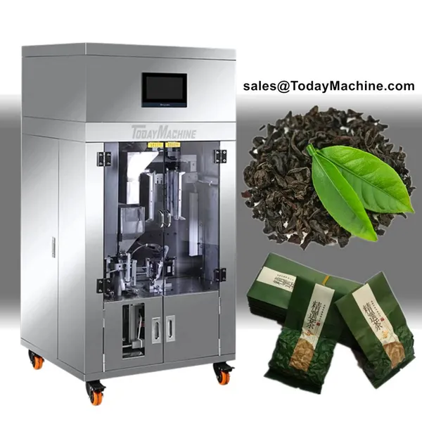 Automatic Tea Leaf Rice Coffee Salt Sugar Peaunt Granule Vacuum Premade Pouch Filling Packing Machine photo-2