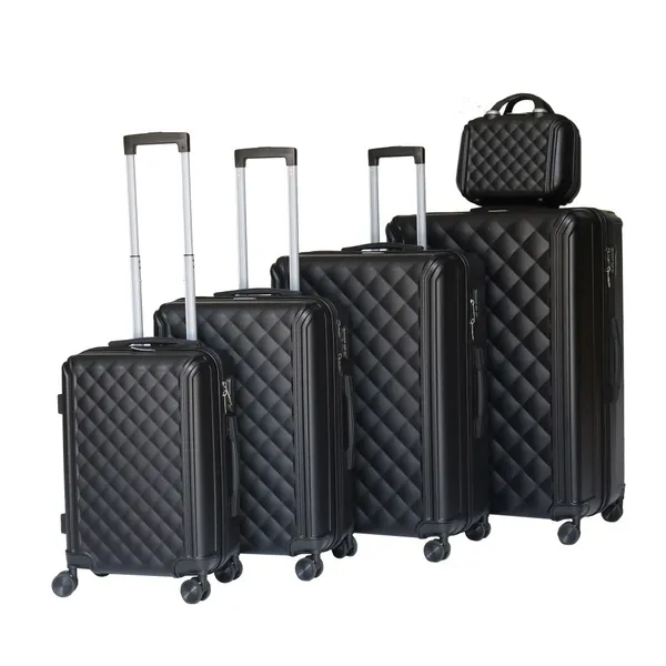 Practical Five-pieces ABS Luggage Sets With Silent Universal Wheels photo-2