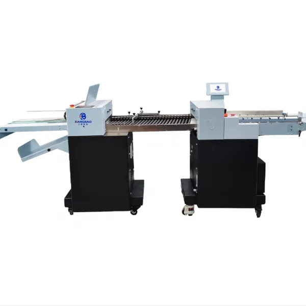Shanghai Xiangbao Horizon XB-CP380+XB-CF380 Automatic Creasing Ing and Folding Machine (Industrial Type)