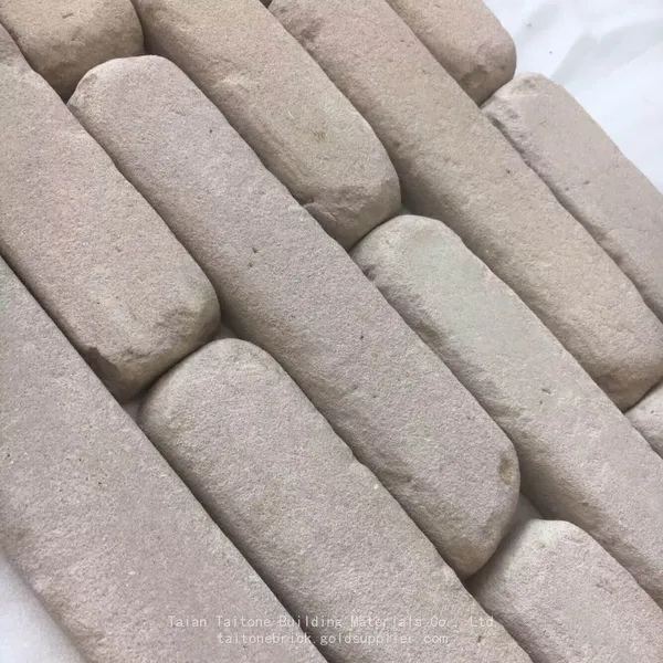 Real Reclaimed Tumbled White Brick Tiles - China Sourced | Rustic Finish, Eco-Friendly | Versatile for Interiors & Exteriors|TAITONE BRICK photo-4