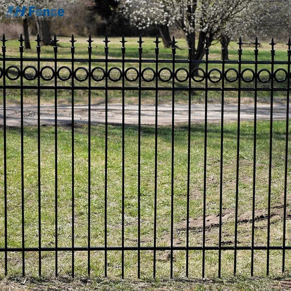High Quality Low Carbon Steel Gates, Iron Gates Models, Garden Arch Wrought Iron Gate