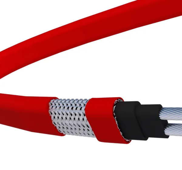Fluoropolymer Jacket Stable Temperature Electric Heating Belt for Petrochemical Heating
