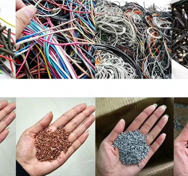 Dry-type Copper Cable Granulator, Double Rollre Copper Cable Crusher for Wires photo-2
