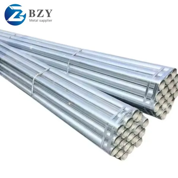 China Steel Round Pre-galvanized Steel Pipe High Quality Galvanized Steel Tubes photo-3