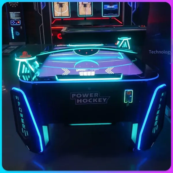 Double-player Interactive Ice Hockey Game, a Large-scale Parent-child Entertainment Device for Arcades and Gaming Halls photo-3