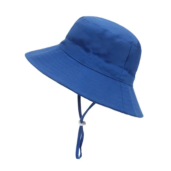 Breathable Mesh UV Sun Bucket Hat With Adjustable Windproof Chin Cord photo-3