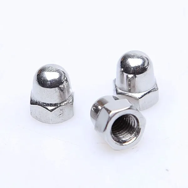 M16 DIN 1587 Stainless Steel Acorn Dome Nuts High Type photo-2