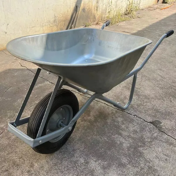 Construction Grade Construction Wheelbarrow With Solid Wheel for Construction Supply Buyers Factory Export Supply for Dealer and Import Dist photo-2