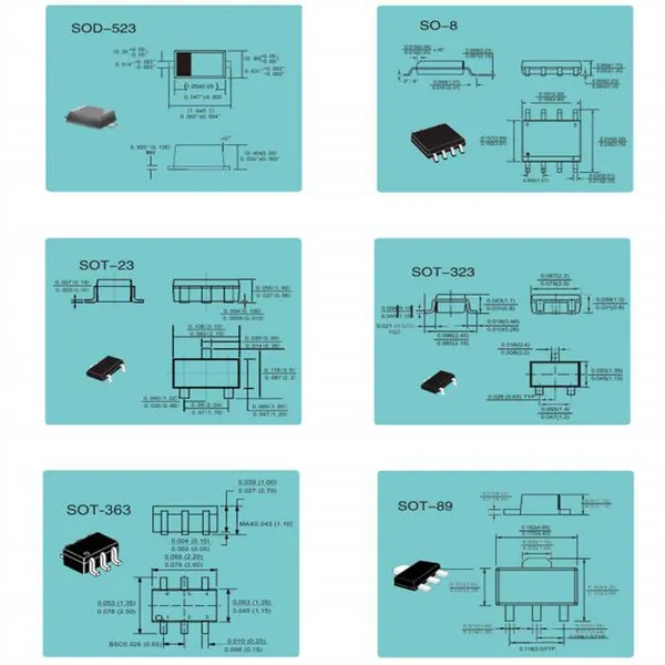 Diodes, Guozhihang Bav70, Bav74, Bd6100 Switching Diodes, Fully Made in China, Replacing Imports, Chip or Through-hole Packages, Available for j Grade, g Grade, jp Grade, Installation Method Can be Negotiated photo-2