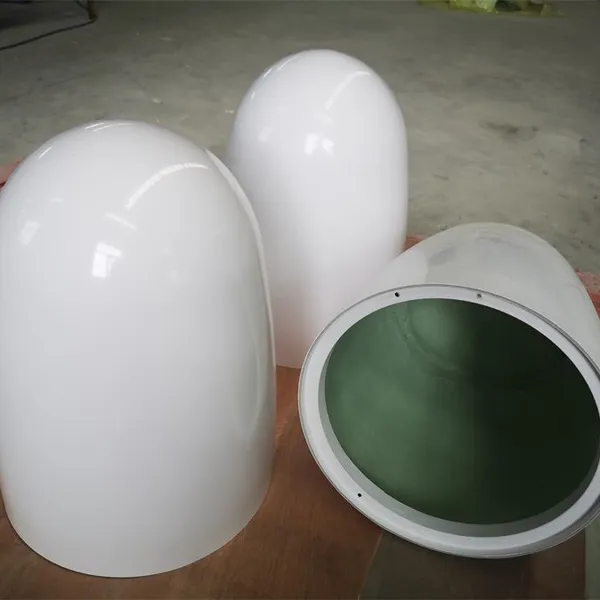 300 Heightened FRP Radome 1-4GHz GNSS Dome Antenna Cover Support Custom Logo Printing photo-4