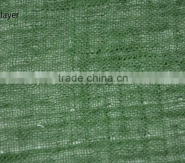 Linen Cotton Blend Double Face Fabric