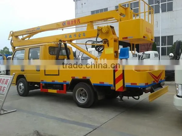 Factory Price Dongfeng Crew Cab Electric Platform Truck,14M Climbing Platform Truck photo-5