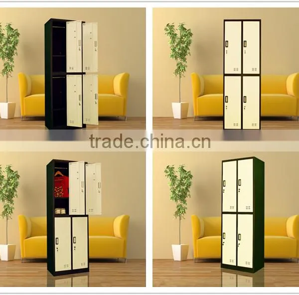 Factory Direct Price Half Height 4 Door Steel Material Office Use Locker photo-6