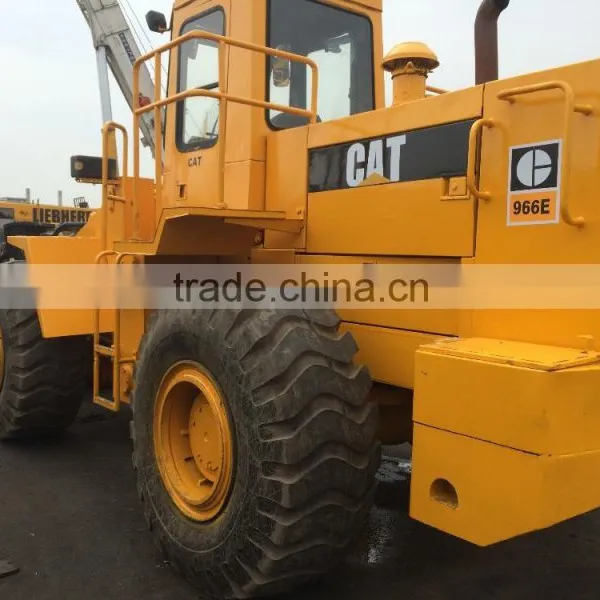 Reasonable Price Used Wheel Loader 966E Oringinal Japan for Cheap Sale in Shanghai photo-2