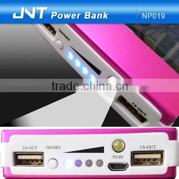 Solar Power Portable Power Bank Dual Output Travel Charger Newest Pocket Size Power Bank With 1 Year Warranty photo-6