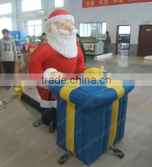 2016 New Popular Cartoon Inflatable Santa Claus Christmas Deco photo-3