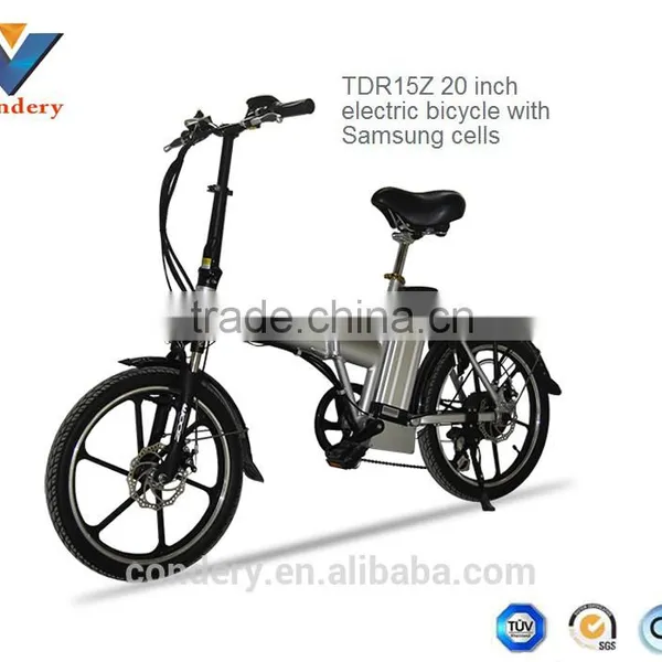 36V 12 Inch 250W Electric Folding Bicycle Electric Bike China EN15194 EN14764 photo-4