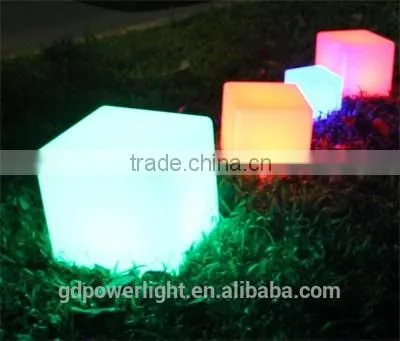 Rechargeable LED Light Decotative Cube With Remote Control YXF-3030 photo-6
