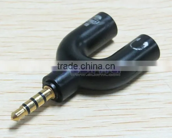 2 x 3.5MM 1 in 2 Out Stereo Headphone Earphone Audio Splitter Adapter photo-4