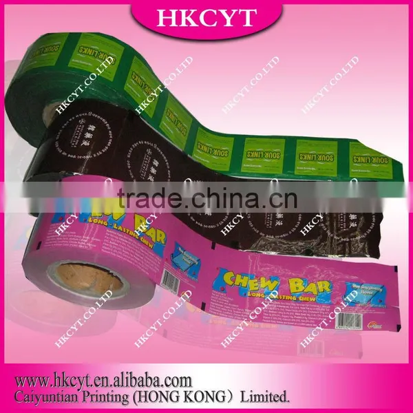 Colorful Packaging Foil Roll Film/High Quality Packaging Film