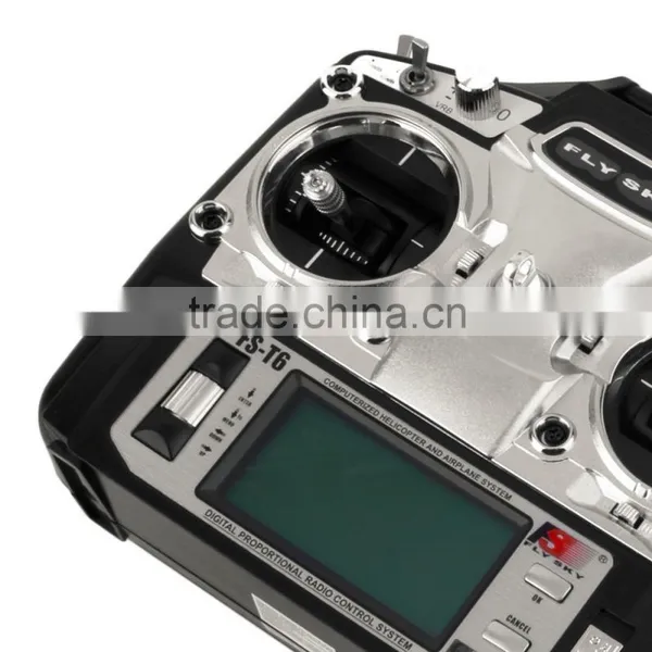 Flysky FS-T6 Radio Control 2.4G 6 Channel Transmitter Receiver for RC Helicopter photo-5