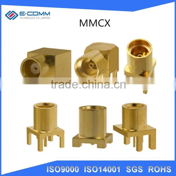MMCX Female Straight PCB RF Micro Coaxial Connector photo-2