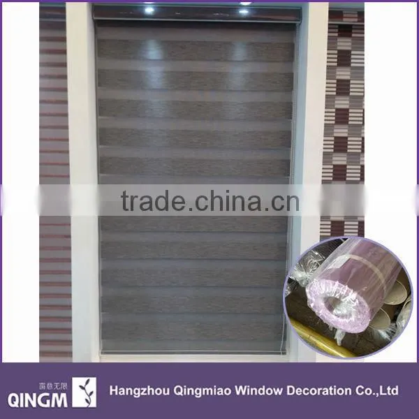 Popular Zebra Blinds Finished Product Double Layer Blackout Roller Blinds Curtain for Window Treatments photo-2