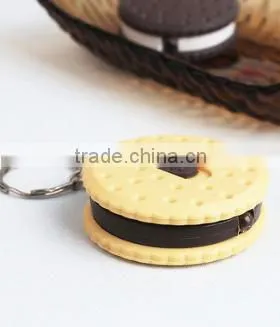 Led Key Chain Heart Shape Cookies Electronics LED Flashing Keychain photo-3