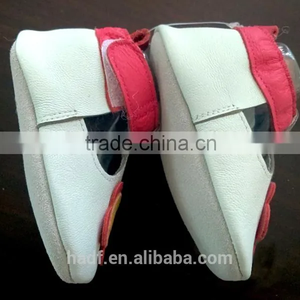 2016 Girl Boy Baby Sheep Leather Shoes Soft Sole photo-3