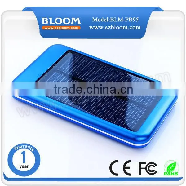 Solar Panel Power Bank 5000mah High Quality Solar Charger photo-2