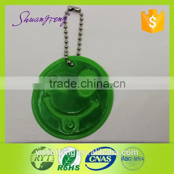 2016 Hotsale China Supplier Reflective PVC Keychain photo-2