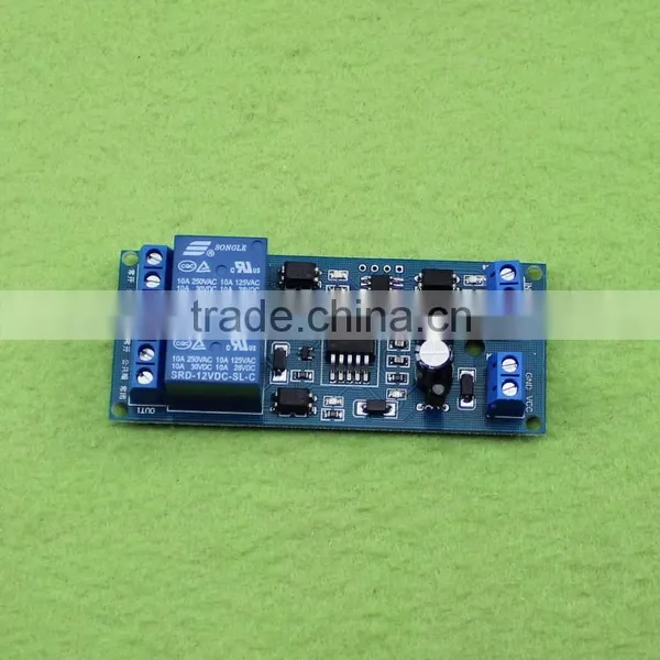 12V Double Circuit Relay Module Delay Timer Switch Motor Positive Inversion Controller Programmable photo-3