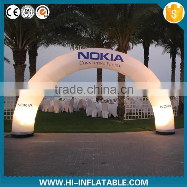 2015 Hot Colorful Inflatable Arch With Led Light and Inflatable Entrance Arch photo-3