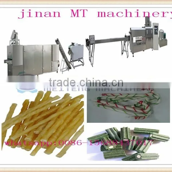 Different Shape Dog Treats Production Line/dog Chew Processing Line photo-3